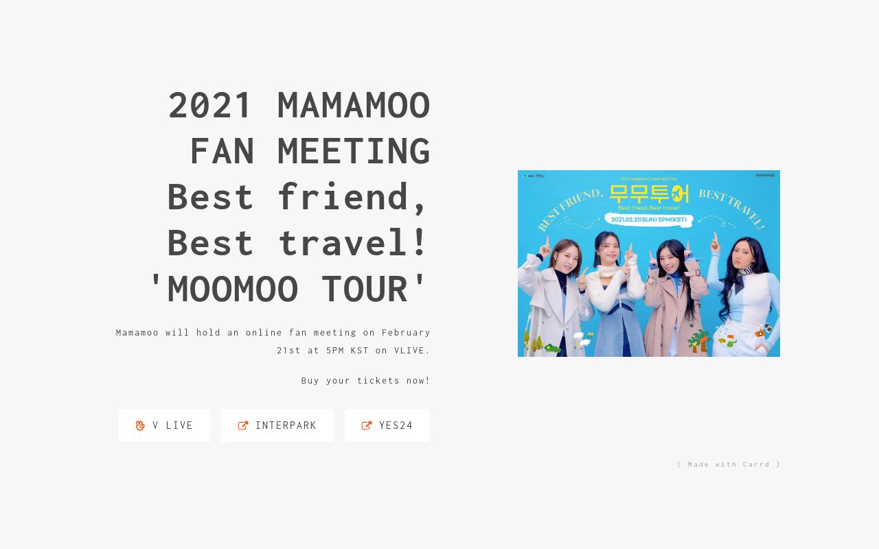 Category:2021 MAMAMOO FAN MEETING MOOMOO TOUR